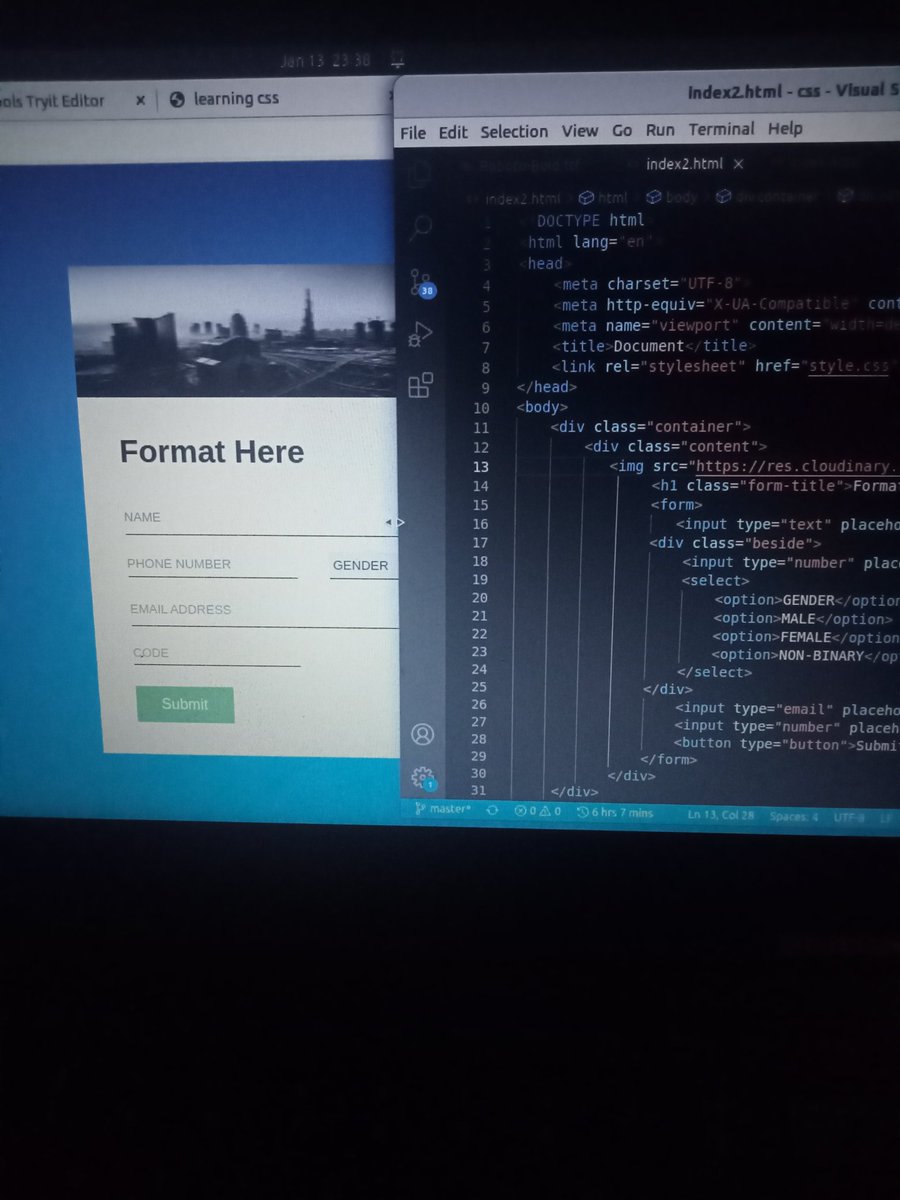 KubraBegum5's tweet photo. #Week_10
#100daysofcoding
Done this week by learning HTML & CSS. At the end of week we got assignment as usual.
@MehrajHussain88 https://t.co/79wr7xZs8j