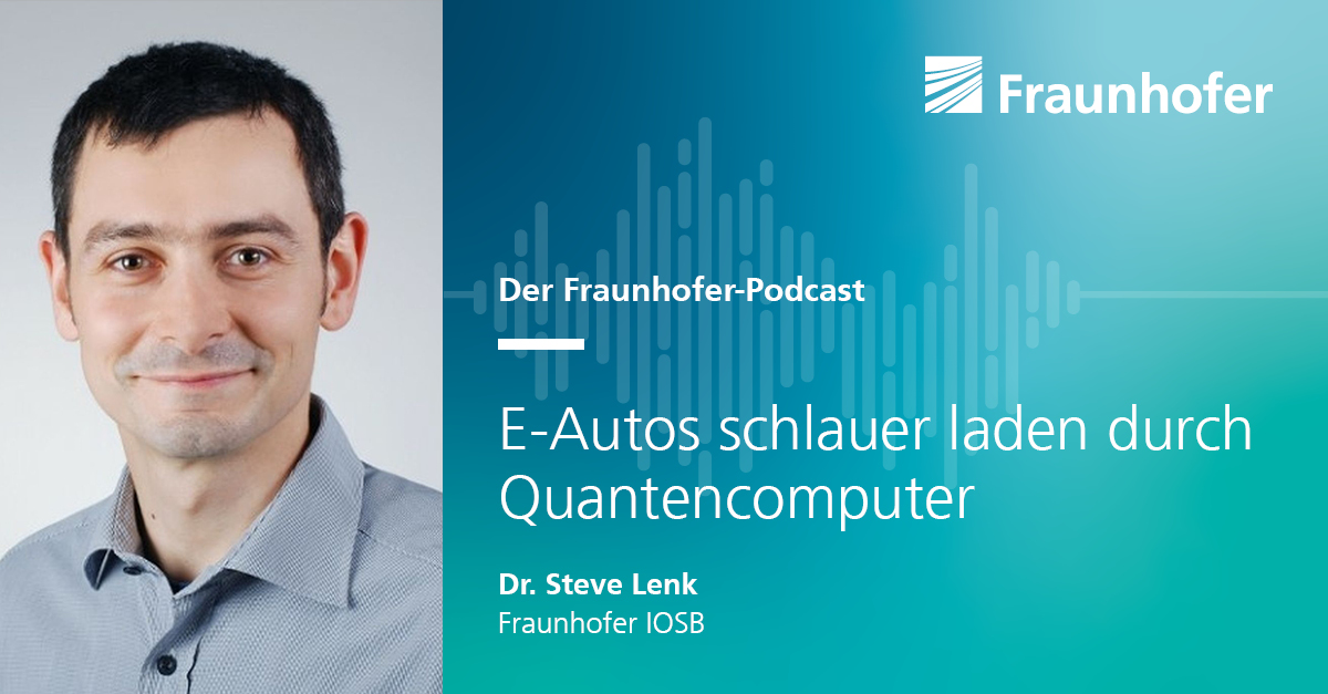 Fraunhofer's tweet image. Ob und wie #Quantencomputer zukünftig Rechenprozesse zum intelligenten Beladen großer #Elektroflotten deutlich beschleunigen könnten, untersucht ein Forscherteam am @Fraunhofer_AST. Im #Podcast spricht Dr. Steve Lenk darüber:
open.spotify.com/episode/4TpnMF… #WeKnowHow #Elektromobilität