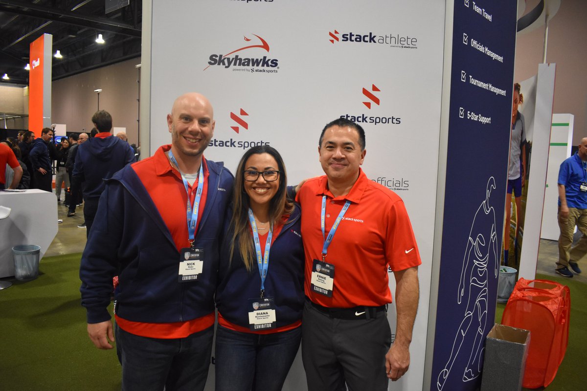 GoSportsConnect's tweet image. We had a great time meeting and speaking with all of the attendees of yesterday&apos;s United Soccer Coaches Convention. Stop by booth #237 today to chat with our team or attend one of our Curriculum Sessions to learn more about our innovative solutions. #StartwithStack #PHL23