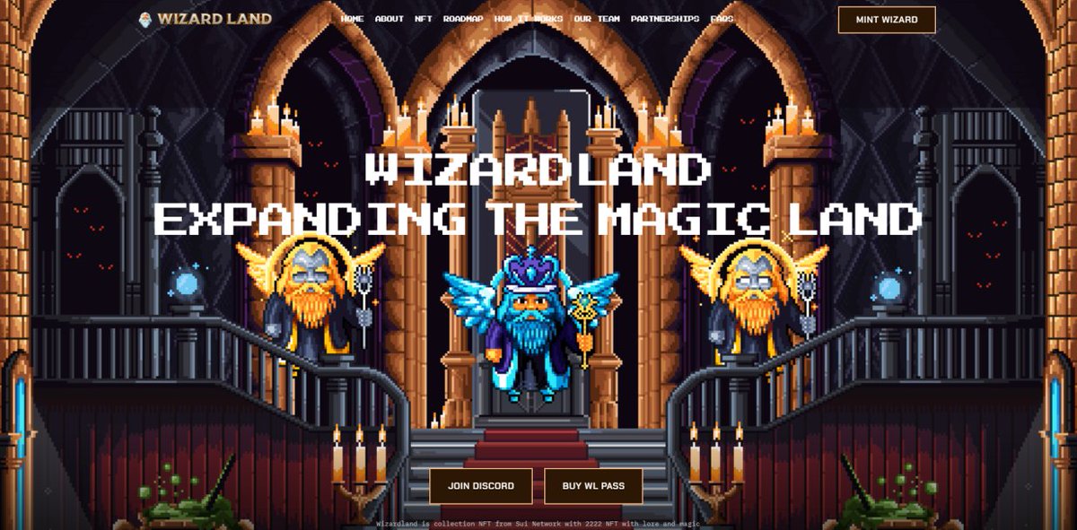 Good day wizards, over the last few days we’ve been incommunicado, not without a reason as we’ve been working and we’re proud to announce that our official website is now live. 
wizardlandsui.com

Our roadmap 1.0 is live, we hope you stick around for this fun ride with us.