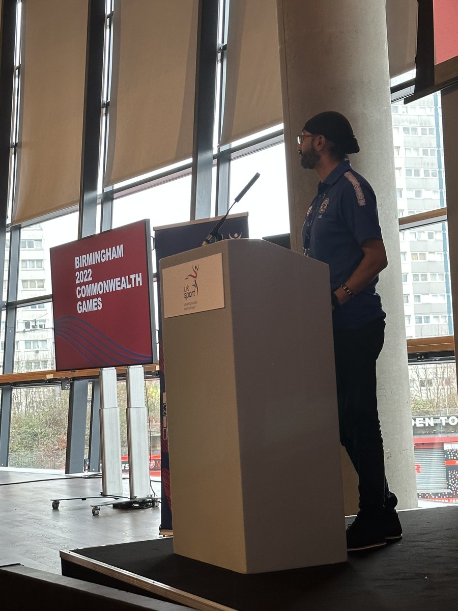 JeevanSChagger's tweet photo. There is "true power in the sharing of a story" - (Chagger, 2023).

Delighted to speak at the @uk_sport Event Partners Day yesterday at the Emirates Stadium. Alongside @birminghamcg22 I was able to share my Hometown Hero journey and the value of championing grassroots sport. https://t.co/mMIqu1NS9k