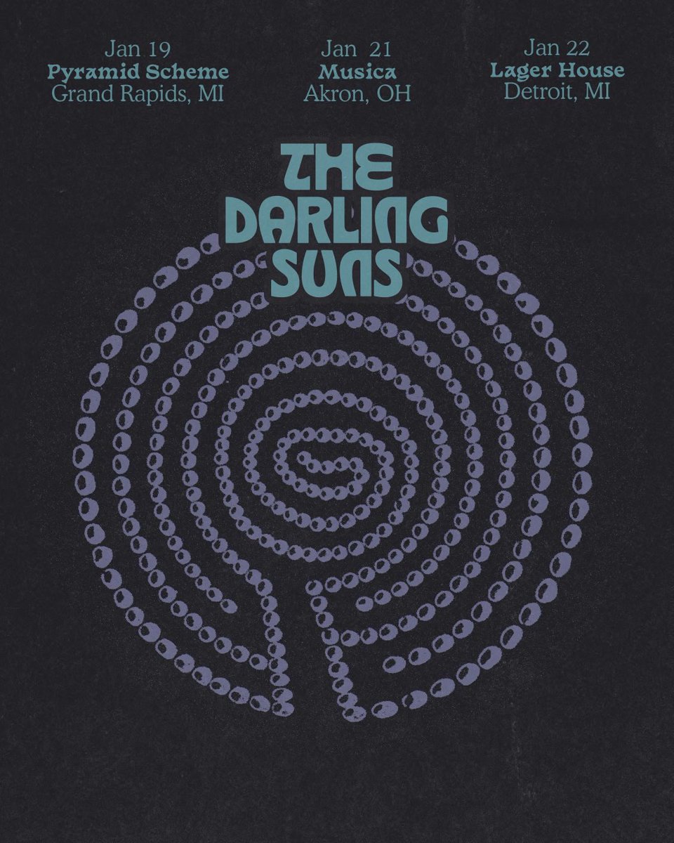 MIDEAST! See you next week. Come shake your winter blues. Tix: linktr.ee/thedarlingsuns…