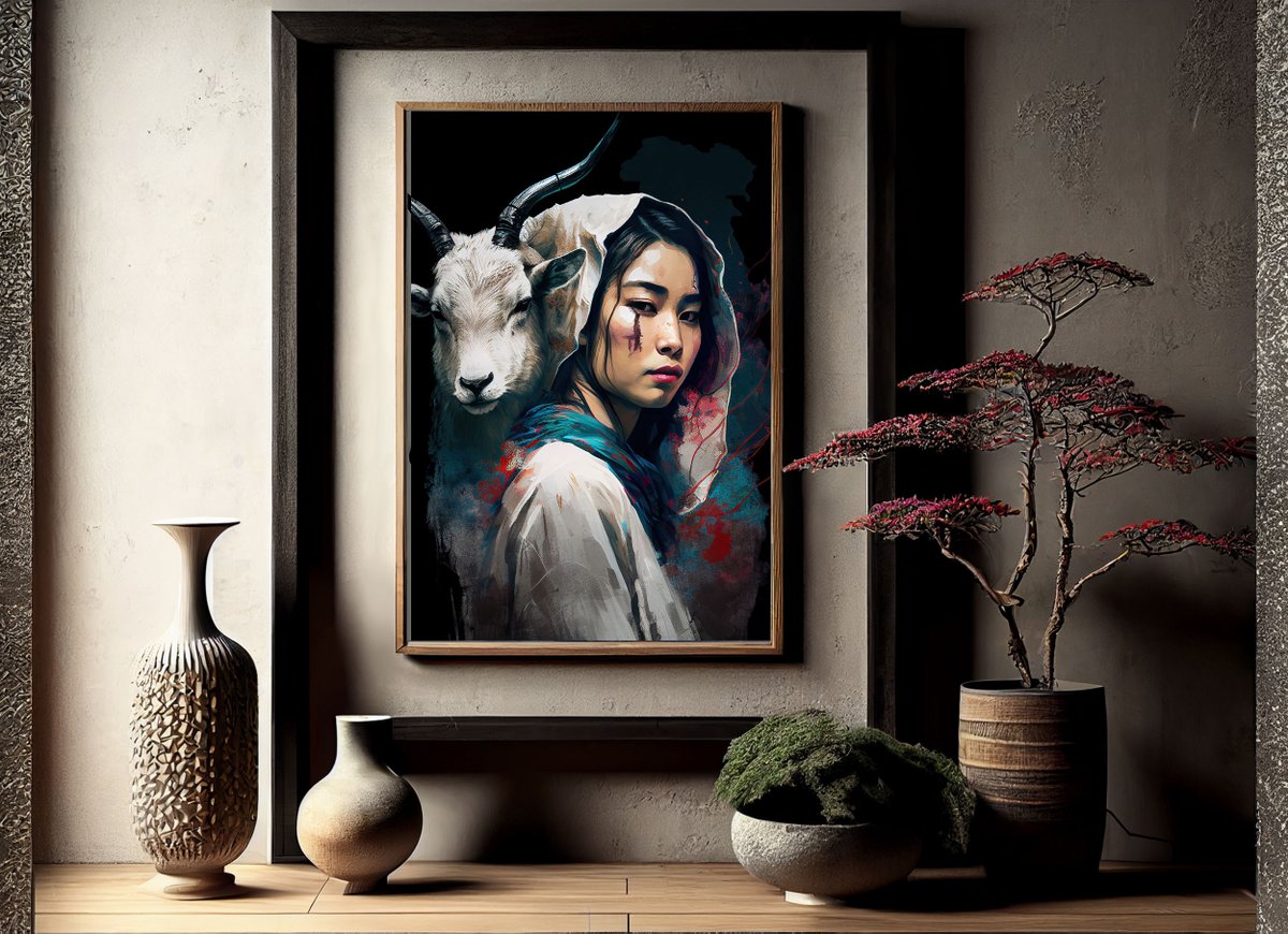 Susakaali's tweet photo. The #goatwoman๐in #fantasyart: a #powerful #characterdesign for the #lunarnewyear. depicting #freedom & #adventure, they are #sensitive and #empathetic, with a #strong desire to #help others. #GoatZodiac #ChineseZodiac #DigitalArt
๐ https://t.co/0EzEVJUvmO https://t.co/IAOLs8bx2l