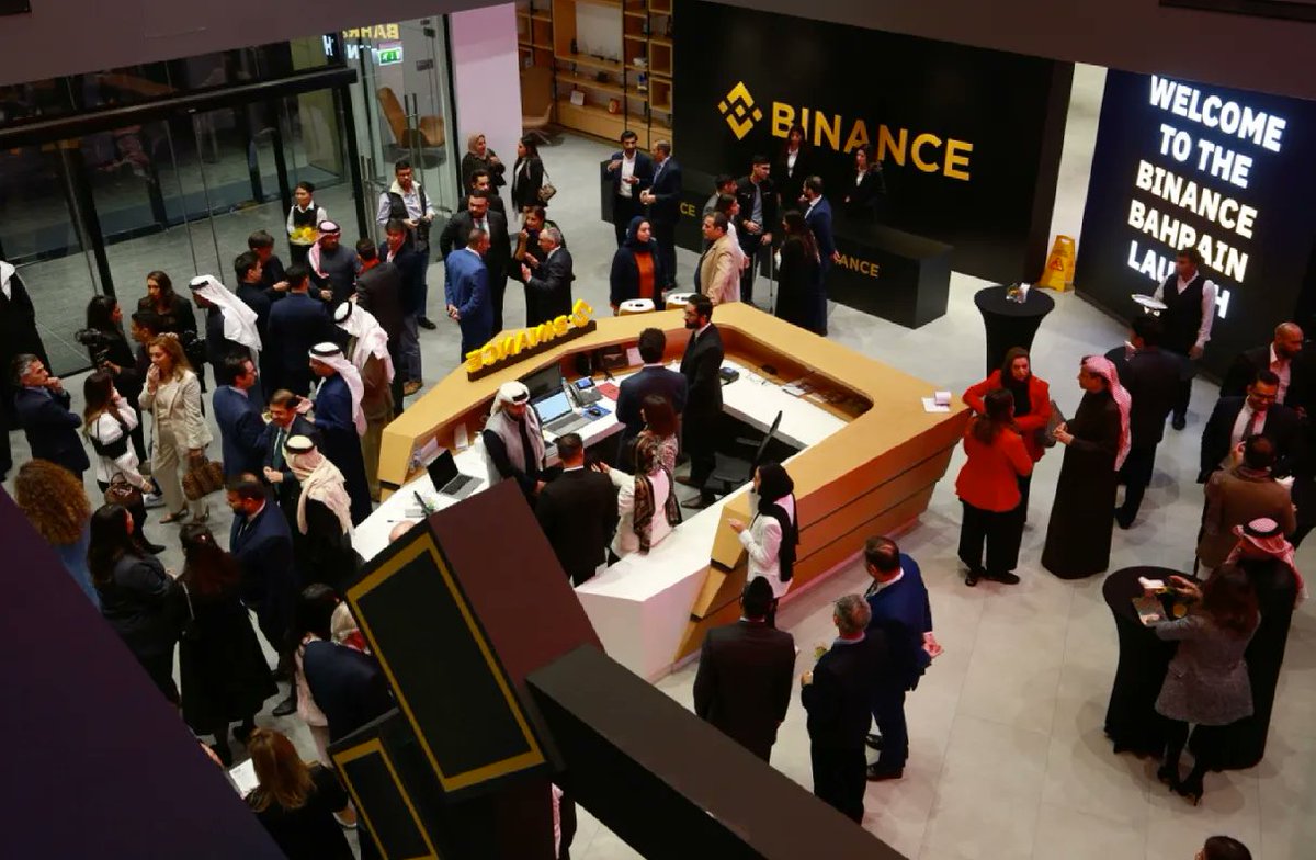 Binance tweet media