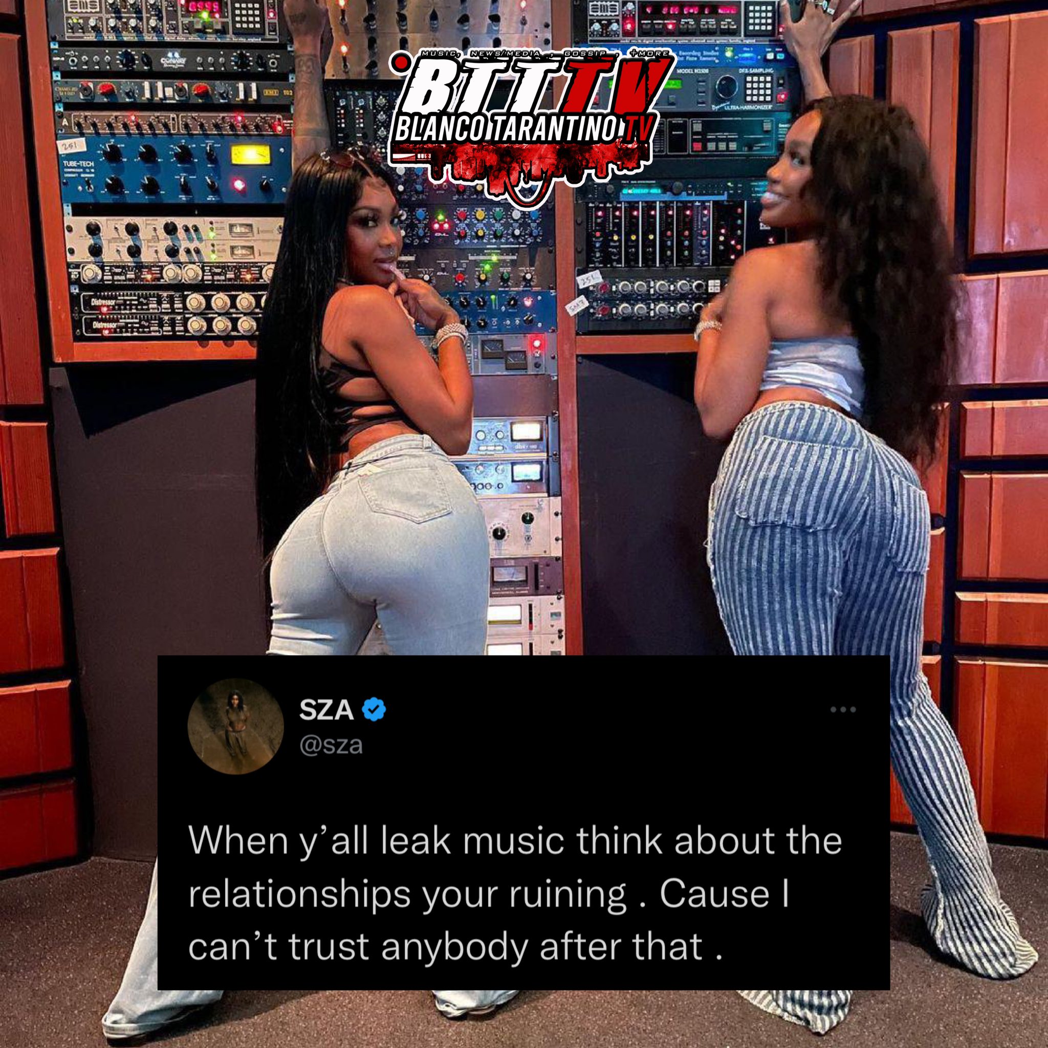 Blanco Tarantino TV, LLC on Twitter "SZA speaks on people leaking her