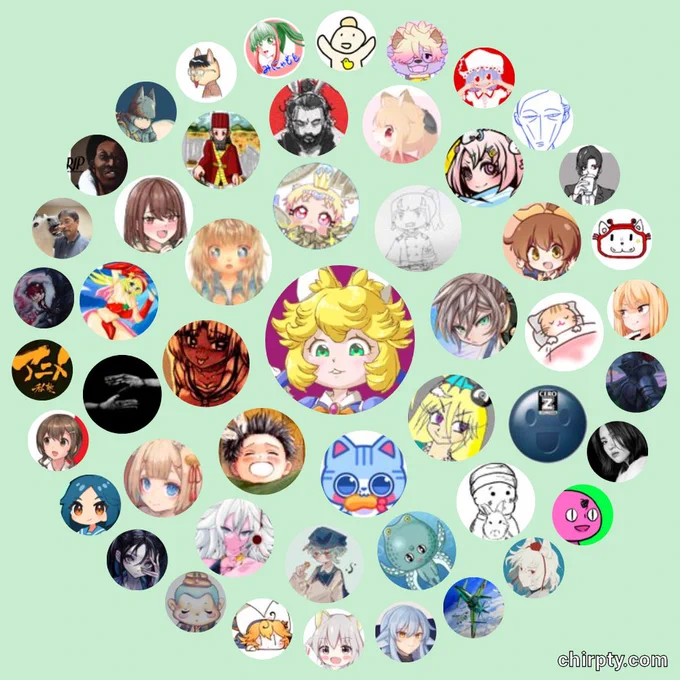 #Chirpty やってみました。イイね&amp;リツイート又、ご覧下さる皆様、本当にありがとうございます☆大変励みになります! 