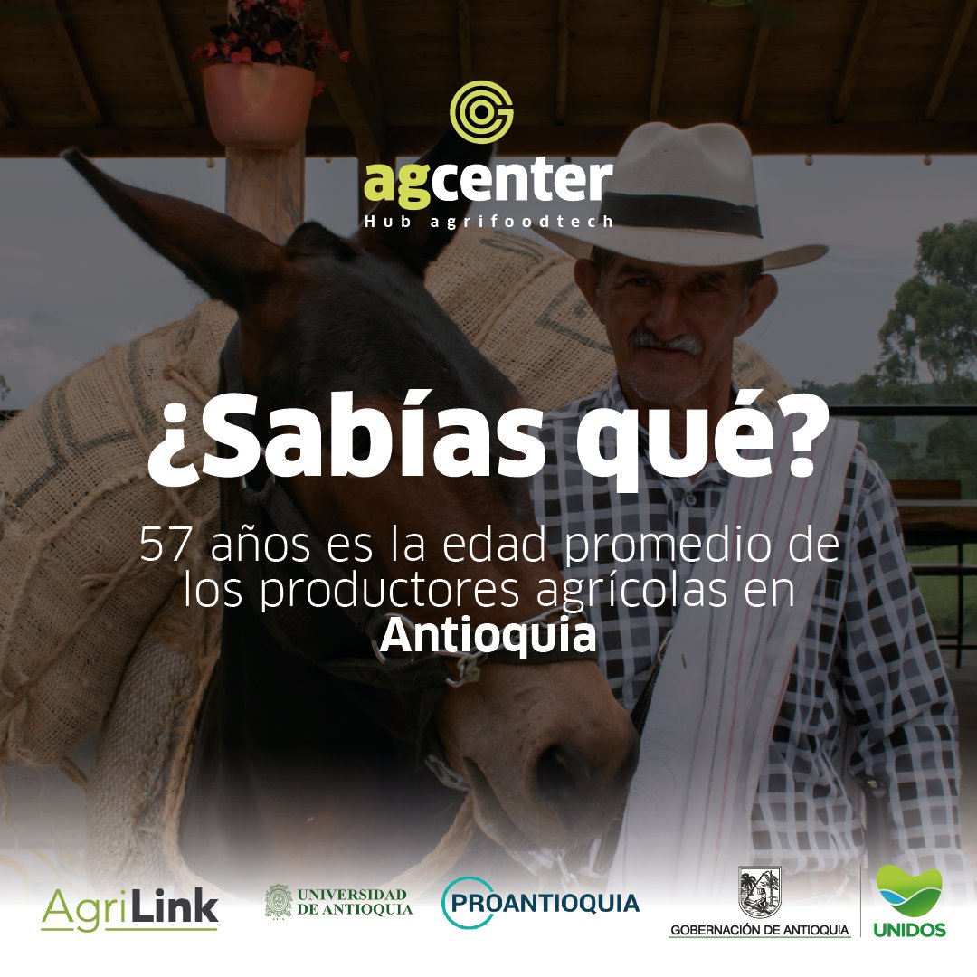 Agcenterco's tweet photo. Podría haber crisis de mano de obra agrícola, de no darse un relevo generacional en los próximos 10 años. Queremos conectar a los jóvenes con el campo a través de la tecnología disminuyendo la mano de obra con automatización. 
Aporta a la solución en https://t.co/isNsWiQVJO https://t.co/nTUmPJic0w