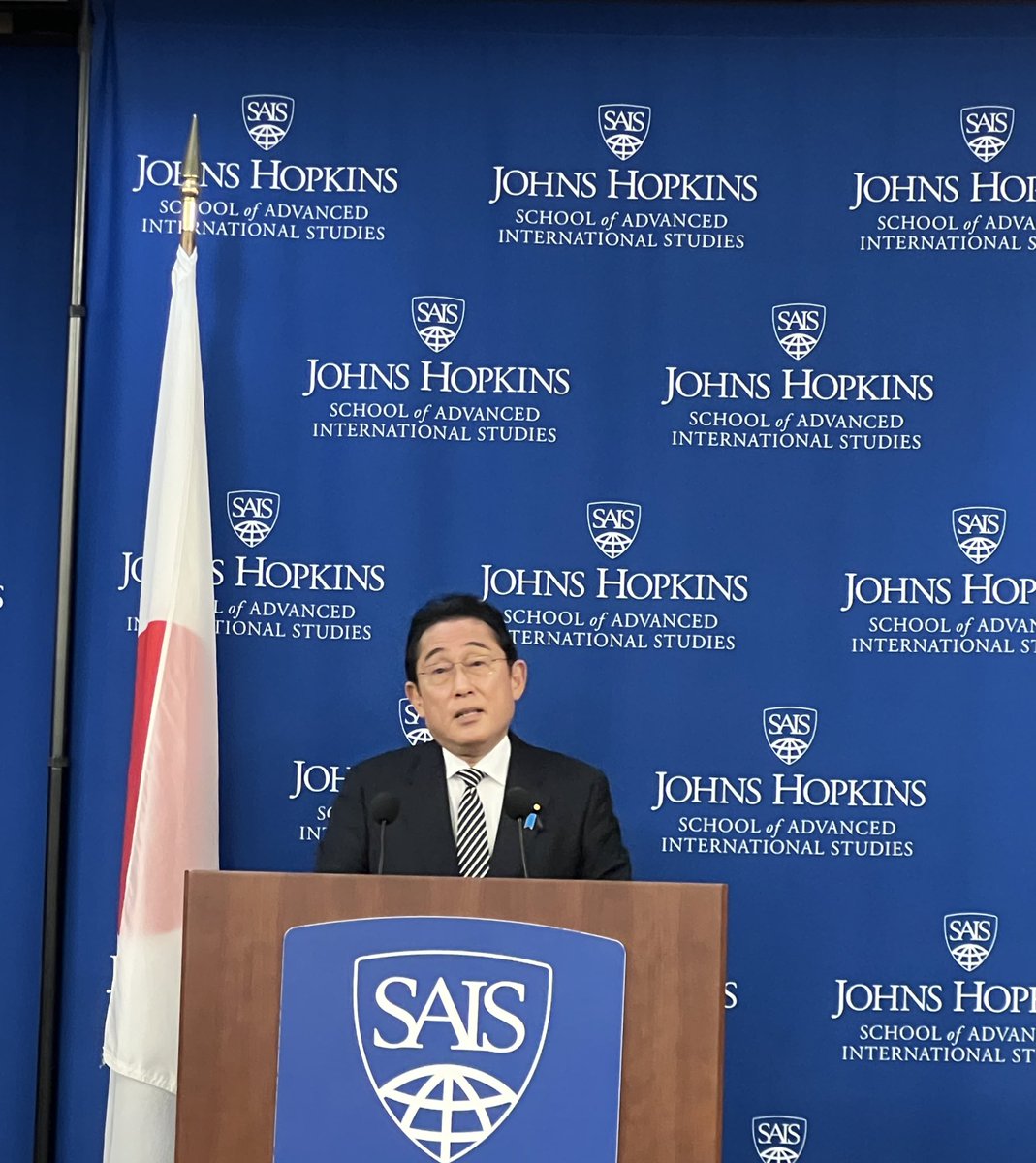 Jada Cryslynn Fraser (@jadacfraser) on Twitter photo Such an honor to hear Prime Minister Kishida’s address at the <a href="/reischauerctr/">Reischauer Center</a> for <a href="/SAISHopkins/">Johns Hopkins SAIS</a>. I appreciated his message encouraging students and young scholars in the US to continue working to strengthen the Alliance 🇯🇵🇺🇸 Such an honor to hear Prime Minister Kishida’s address at the <a href="/reischauerctr/">Reischauer Center</a> for <a href="/SAISHopkins/">Johns Hopkins SAIS</a>. I appreciated his message encouraging students and young scholars in the US to continue working to strengthen the Alliance 🇯🇵🇺🇸