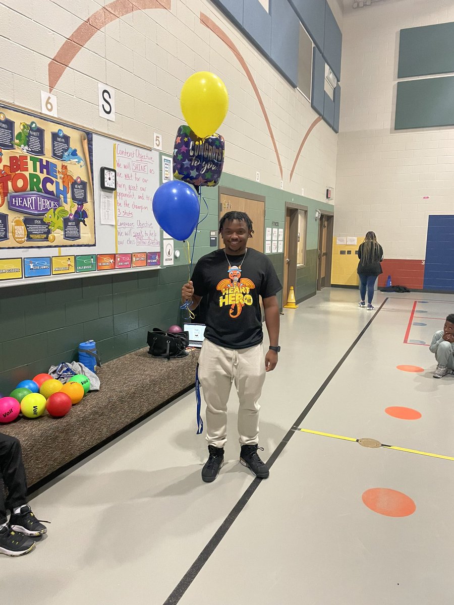 SLESuns's tweet photo. Congratulations are in order. 
Mr. Hilburn - SLE’s 22-23 Teacher of the Year! 
and 
Coach Howell - SLE’s 22-23 Para of the Year! https://t.co/lchWJMDwZU
