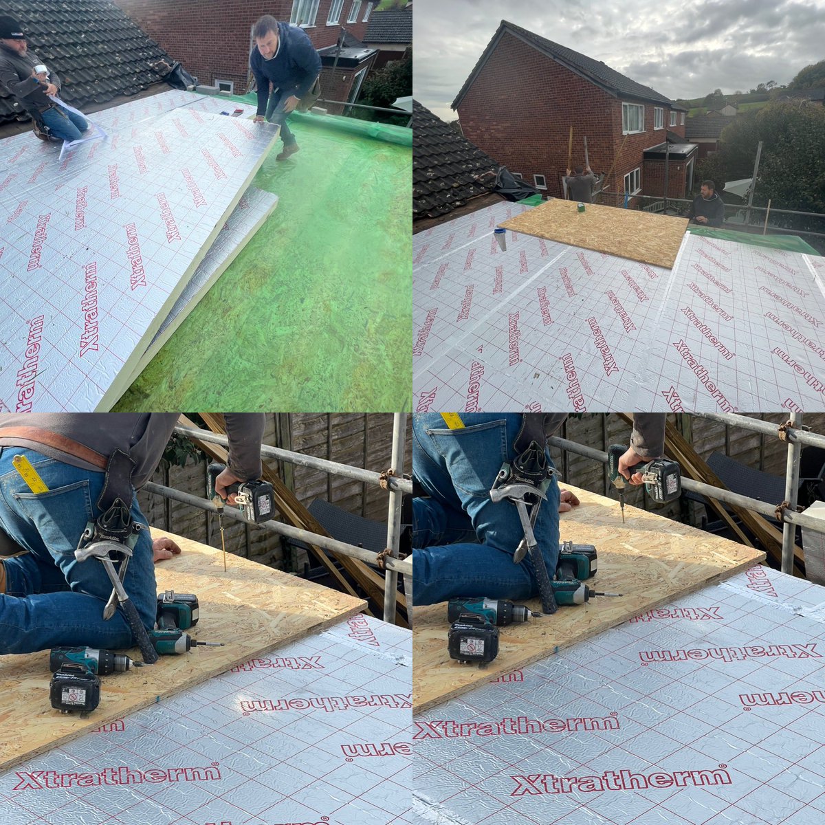 Warm roof construction #Building #Build #roofing #Construction #Extension #Somerset #Builders #westsomerset