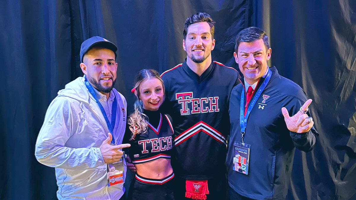 So proud of Matt &amp; Chloe!! GREAT UCA Partner Stunt routine! Waiting division to finish and scores. #wreckem