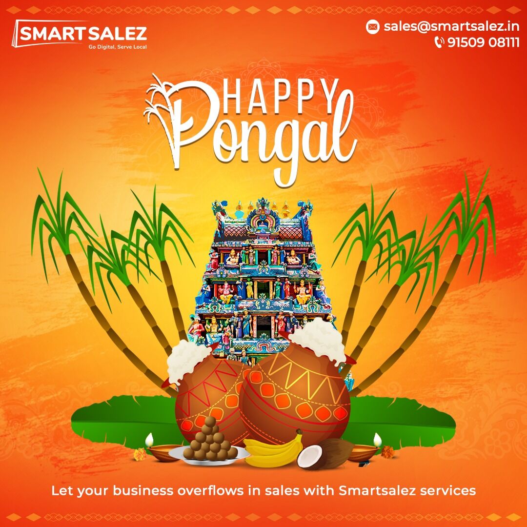 Smartsalez1's tweet photo. May the sweetness of milk and sugarcane flood your life like Pongal overflows. Happy Pongal wishes to all from Smartsalez services.

Contact - 9150908111
Mail Id - sales@smartsalez.in
#pongal #festival #happypongal #makarsankranti 
#pongalcelebration #trending  #pongalopongal https://t.co/ffnZeWahGG