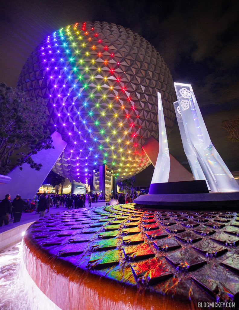 Blog_Mickey's tweet image. In addition to the new Figment Spaceship Earth show, Rainbow Connection returns for the 2023 EPCOT International Festival of the Arts!