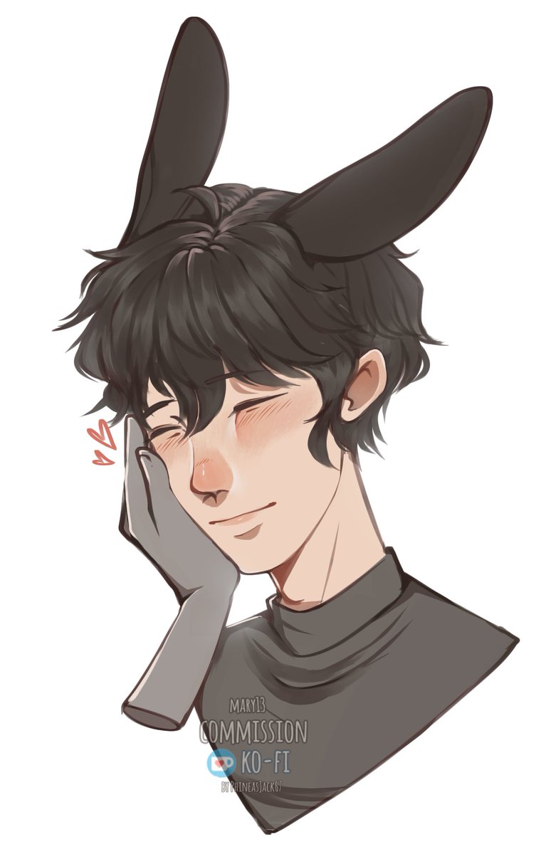 PhineasJack67's tweet photo. Wonderful piece of art by
@La_maryd13
Thank you again!
#commission #bunnyguy #bunny https://t.co/g2FXQZX8eS