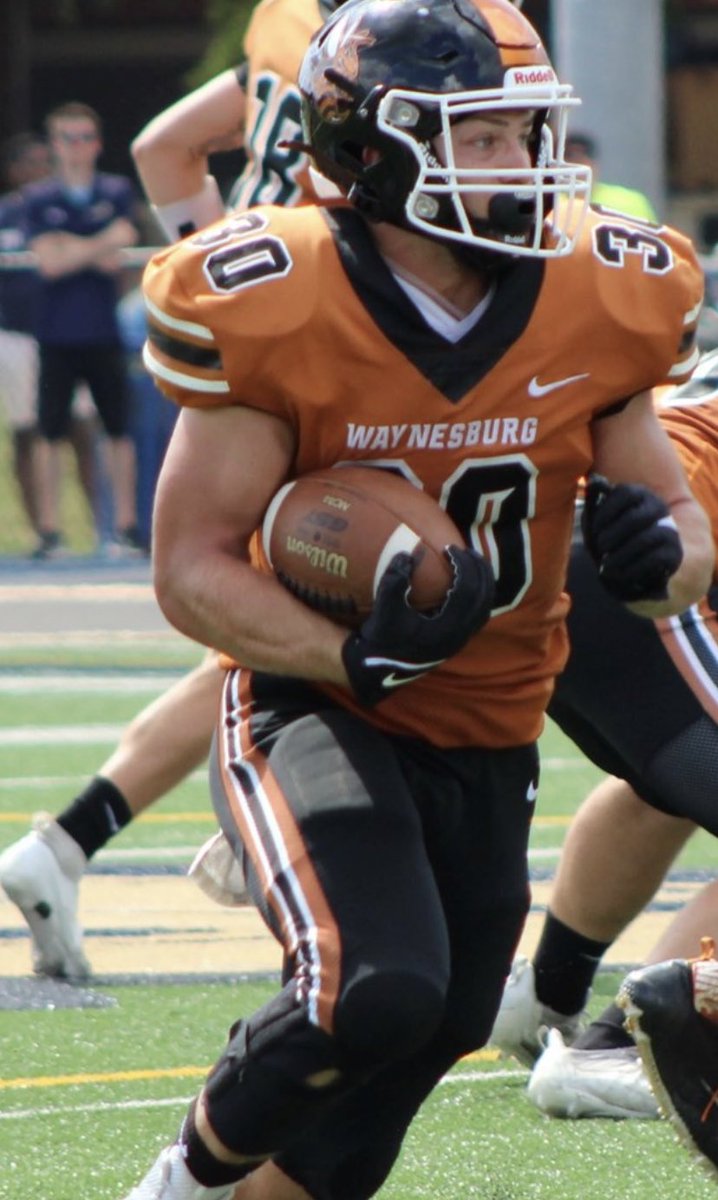 Truly Blessed And Honored to Receive An Offer From Waynesburg University 🟠⚫️#AGTG @CoachColemanDL @JonesHSFootball
