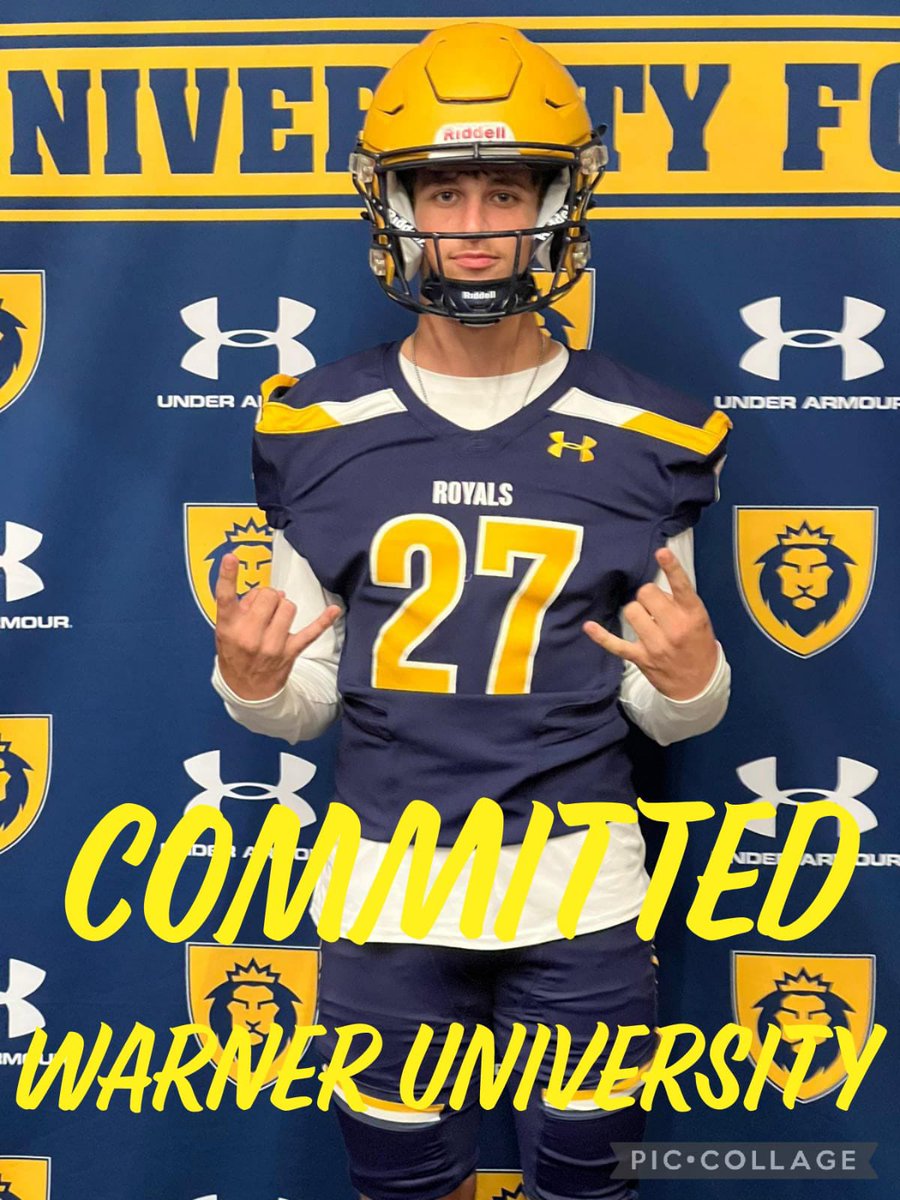 Aidan Martinez32 (@aidanmartinez32) on Twitter photo Had a great visit today <a href="/WarnerU/">Warner University</a> and I have verbally committed! Thank you <a href="/dburks88/">Dialleo Burks Sr.</a> <a href="/WarnerUFootball/">Warner Football</a> <a href="/CoachWBethel/">Coach Will Bethel</a> <a href="/KstillsR/">Ken Stills</a> @HeatSeeker29 for welcoming me to the Royal family! <a href="/larryblustein/">Blustein Recruiting</a> <a href="/OKC_kicking/">OKC_kicking</a> <a href="/KornblueKicking/">Brandon Kornblue</a> <a href="/_MNVikings/">Miami Norland HS Football</a> <a href="/4thDownU/">4th Down University™️</a> Had a great visit today <a href="/WarnerU/">Warner University</a> and I have verbally committed! Thank you <a href="/dburks88/">Dialleo Burks Sr.</a> <a href="/WarnerUFootball/">Warner Football</a> <a href="/CoachWBethel/">Coach Will Bethel</a> <a href="/KstillsR/">Ken Stills</a> @HeatSeeker29 for welcoming me to the Royal family! <a href="/larryblustein/">Blustein Recruiting</a> <a href="/OKC_kicking/">OKC_kicking</a> <a href="/KornblueKicking/">Brandon Kornblue</a> <a href="/_MNVikings/">Miami Norland HS Football</a> <a href="/4thDownU/">4th Down University™️</a>
