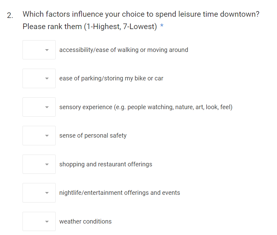 bkatzmoses's tweet photo. @BoulderBedrooms @bouldercolorado Frustrating that Question 2 lumps cars and bikes together https://t.co/eZDDfllCi8