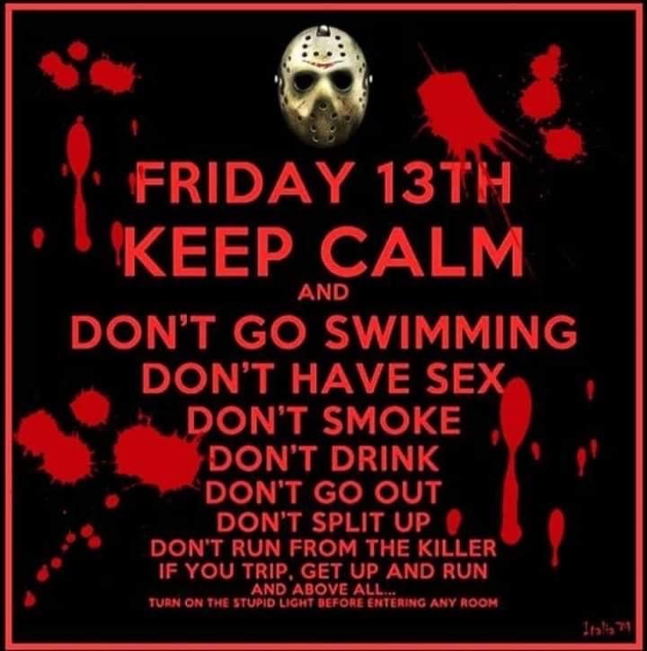 wicked_horror_'s tweet photo. Happy Friday the 13th https://t.co/BPYFAymD0l