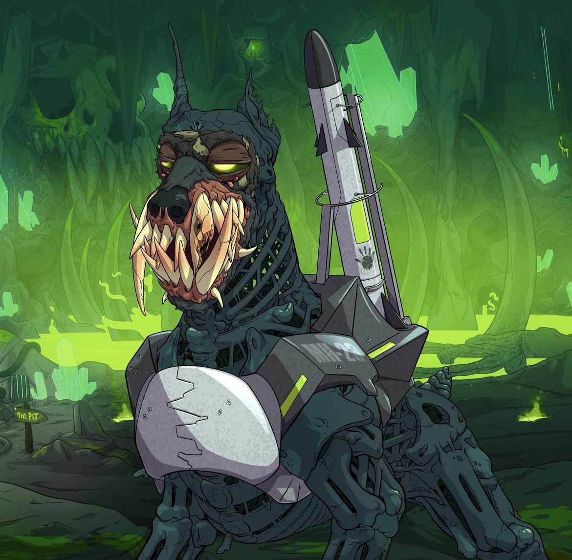Just picked up this clean mean <a href="/MutantHounds/">Mutant Hounds</a> <a href="/mutant_cartel/">Mutant Cartel World</a> #HOWL #MutantHounds
