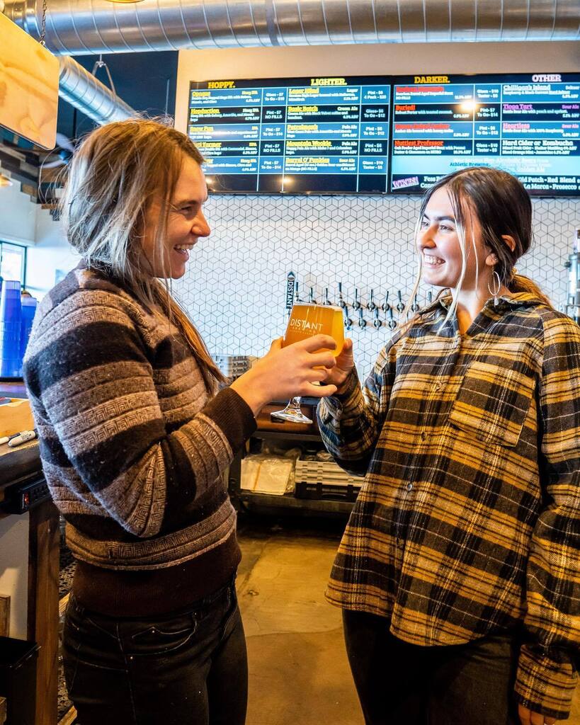 Cheers to another snowy weekend here! And we’ve got some new delicious beers on tap worth celebrating as well 🍻

We’ve got two new batches of our Barrel Aged Sour Ale - Barrel O’ Funkies! One is conditioned in Mango &amp; the other is conditioned in Guava, taste both to see whic…