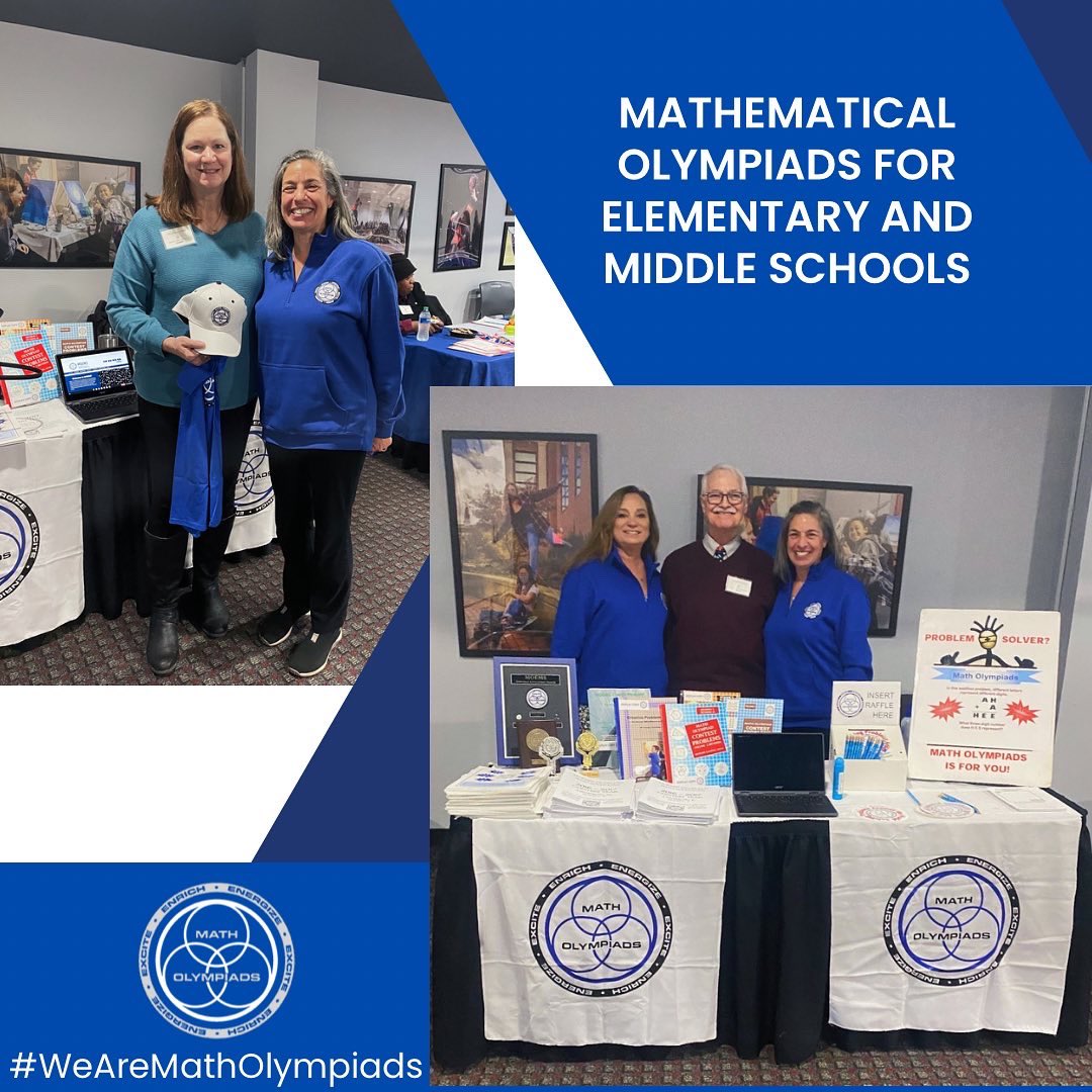 MOEMS would like to congratulate Ms. Christine L from Flower Hill School in Huntington, NY for winning our raffle held at the How to Make Math Count Conference. A big thank you to @NCMTA1 for hosting this conference at @MolloyUNews
