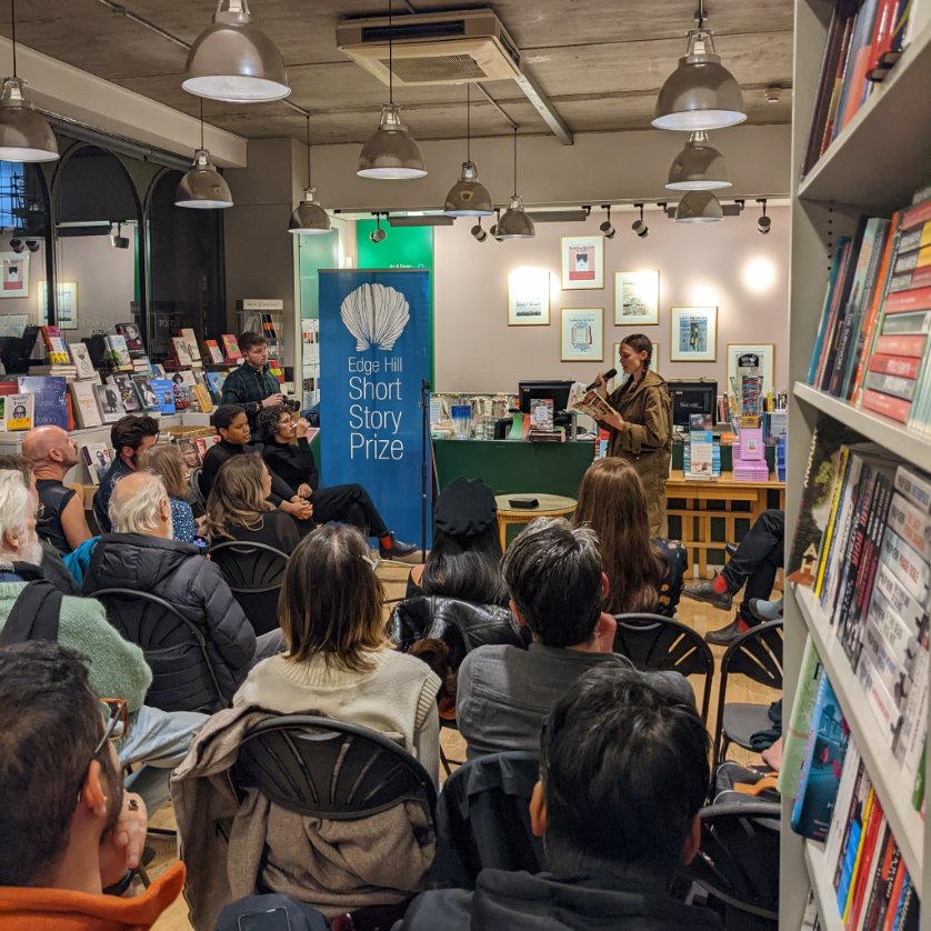 Iphgenia reading from Man Hating Psycho at the <a href="/EHUShortStory/">Edge Hill Prize</a> at <a href="/LRBbookshop/">London Review Bookshop</a>