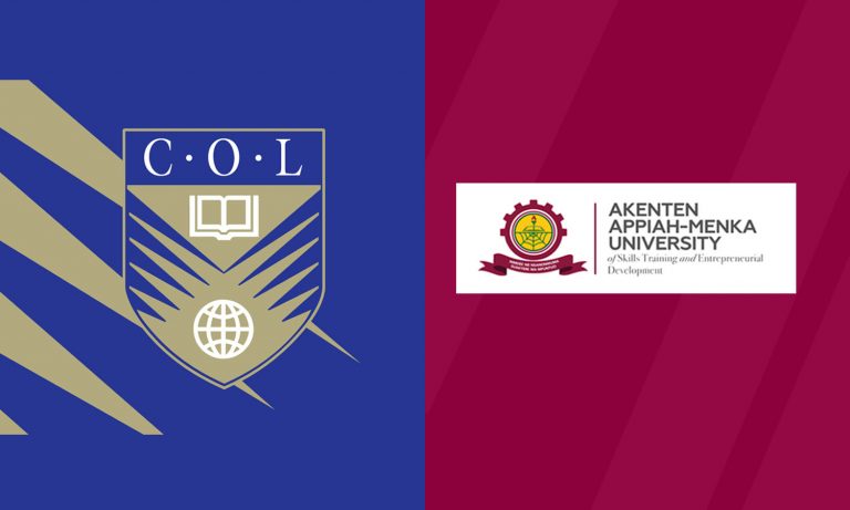 hawking_glow's tweet photo. COL Supports AAMUSTED to Design and Develop ODFL Courseware for TVET Sandwich/Distance Programmes

The Commonwealth of Learning (COL) has signed an agreement with the Akenten Appiah-Menka University of Skills Training and Entrepreneurial Development (AAMUSTED) to strengthen 

1/3 https://t.co/wtZ64xTldt