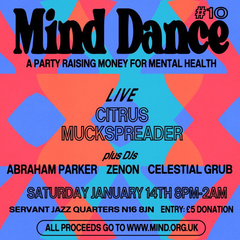 Parting and raising money for <a href="/MindCharity/">Mind</a> a year now. Next one is this sat with two great live acts