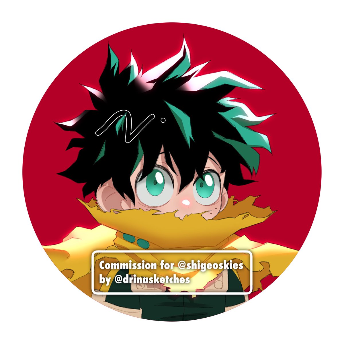 「My last 4 BNHA icons Thank you so much t」|DRINA - commissions openのイラスト