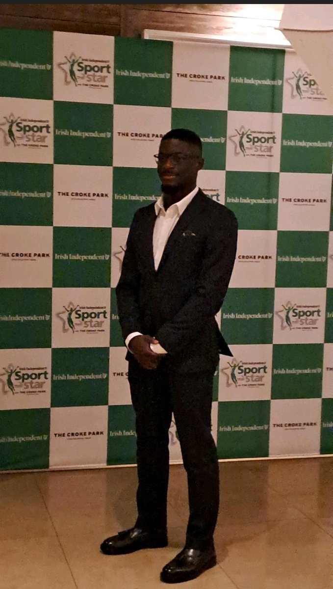 Irish Independent Sport (@indosport) on Twitter photo Ireland sprint sensation Israel Olatunde has arrived at The <a href="/crokeparkhotel/">The Croke Park</a>.
His sporting highlight of 2022 was the Ireland women's team qualifying for the World Cup.
He says he's already targeting the Paris Olympics in 2024 🏃♂️ 💨 🏅 Ireland sprint sensation Israel Olatunde has arrived at The <a href="/crokeparkhotel/">The Croke Park</a>.
His sporting highlight of 2022 was the Ireland women's team qualifying for the World Cup.
He says he's already targeting the Paris Olympics in 2024 🏃♂️ 💨 🏅