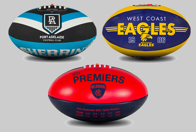 playaussiehq's tweet photo. We keep adding to our Clearance items. Here are three club footys up for grabs, the Melbourne Demons one is a Premiership collectors item. Get em while they last. https://t.co/V2cXitoEPK or the bio link
#itsgottabeasherrin #usafl #aussierules #afl #footy #sherrin https://t.co/1NuZnC8IkA