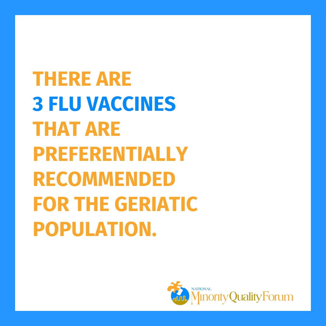 NMQF's tweet photo. Some people older than 65 don’t respond as effectively to flu vaccination. That’s why NMQF recommends the efficacious senior dose version of the vaccine. 

https://t.co/in7YOk53BS #NMQFightsFlu https://t.co/w0nC4VNSsM