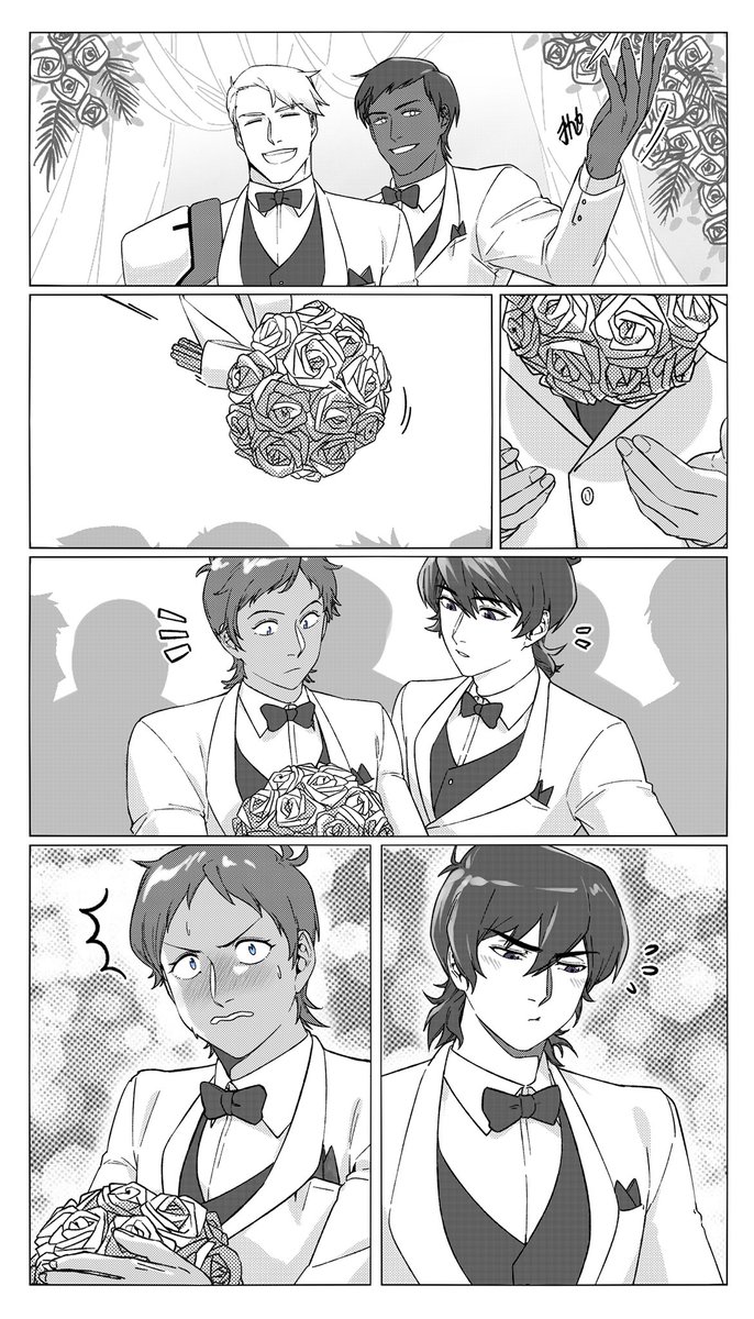 klance83390310's tweet photo. my friend drew for me! lance is keith's destined bride!🥺🥺
#Topkeith #Bottomlance #klance #voltron https://t.co/f0bvcDDO4h