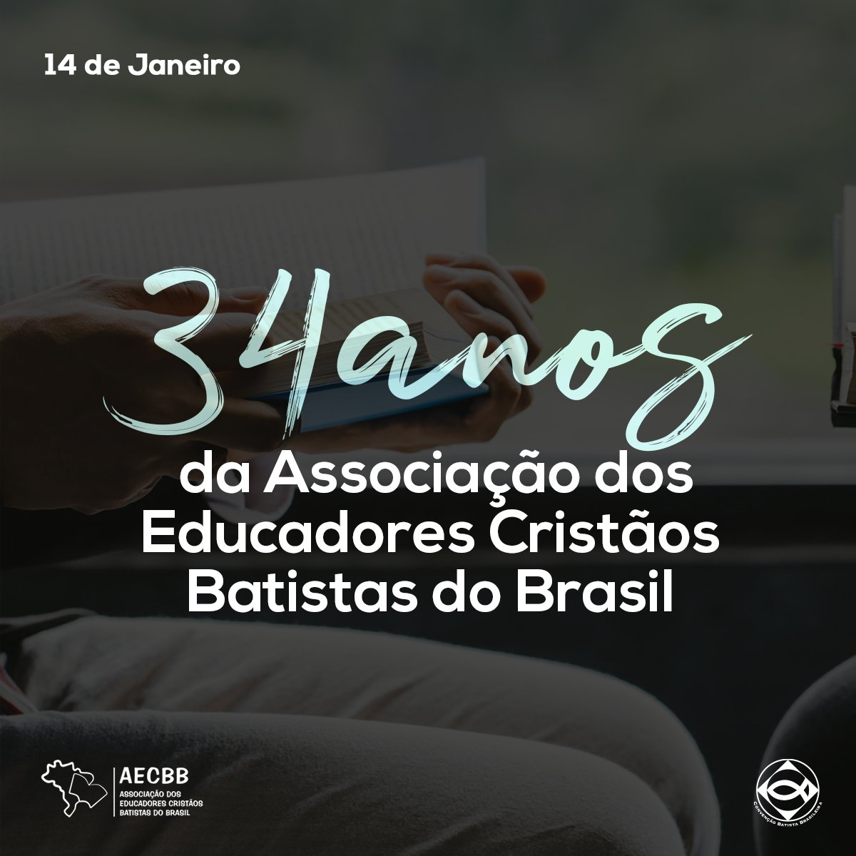 batistasdacbb's tweet photo. Hoje, 14 de janeiro, é celebrado o 34º aniversário da organização. Que Deus abençoe toda a liderança e o trabalho dos educadores cristãos em nossas Igrejas. Nosso desejo é que sempre sejam benção para a nossa denominação.
#CBB #AECBB https://t.co/1GPB1cq2mQ