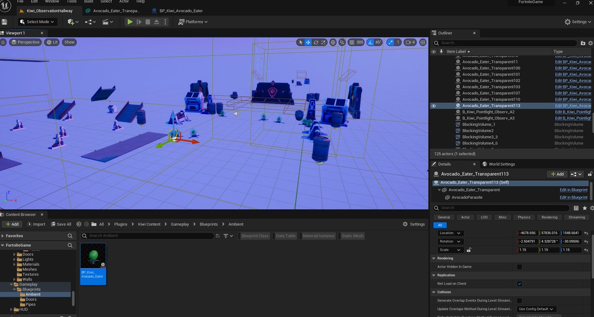 trying to remake the fortnite skyfire live event, i would say its going good. #Fortnite #UnrealEngine #UnrealEngine5
