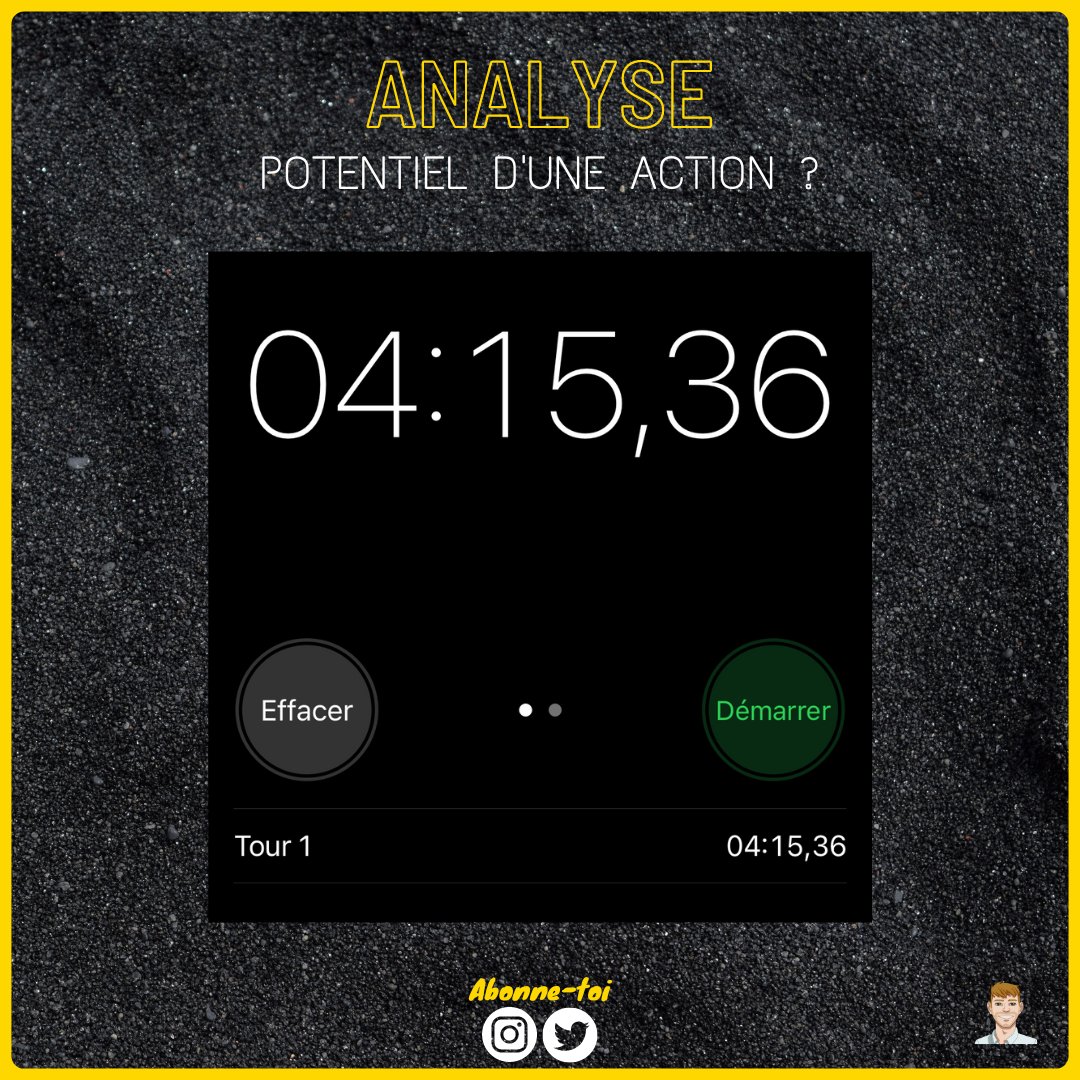 JordanMontel_'s tweet photo. 👀 On te parle d'une action et tu veux savoir rapidement son potentiel ?

👨‍💼 Voici un 🧵#Thread pour voir si ça vaut le coup d'effectuer une analyse approfondie ou non, gratuitement et en 5 mins top chrono⏱️

Explication étape par étape, plus qu'à reproduire, c'est cadeau 🎁

1/7 https://t.co/t2X62aGZDf