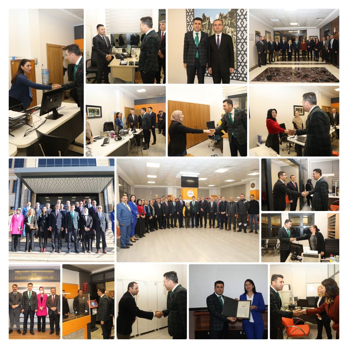 Genel Müdürümüz Sn. Şefik AYGÖL (<a href="/sefikaygol/">Şefik AYGÖL</a>), il-ilçe ziyaretleri kapsamında;

📍Sivas

➡️İl Nüfus ve Vatandaşlık Müdürlüğü
➡️Merkez 
➡️Hafik 
➡️Yıldızeli
➡️ Zara İlçe Nüfus Müdürlüğü personelimiz ile bir araya geldi.