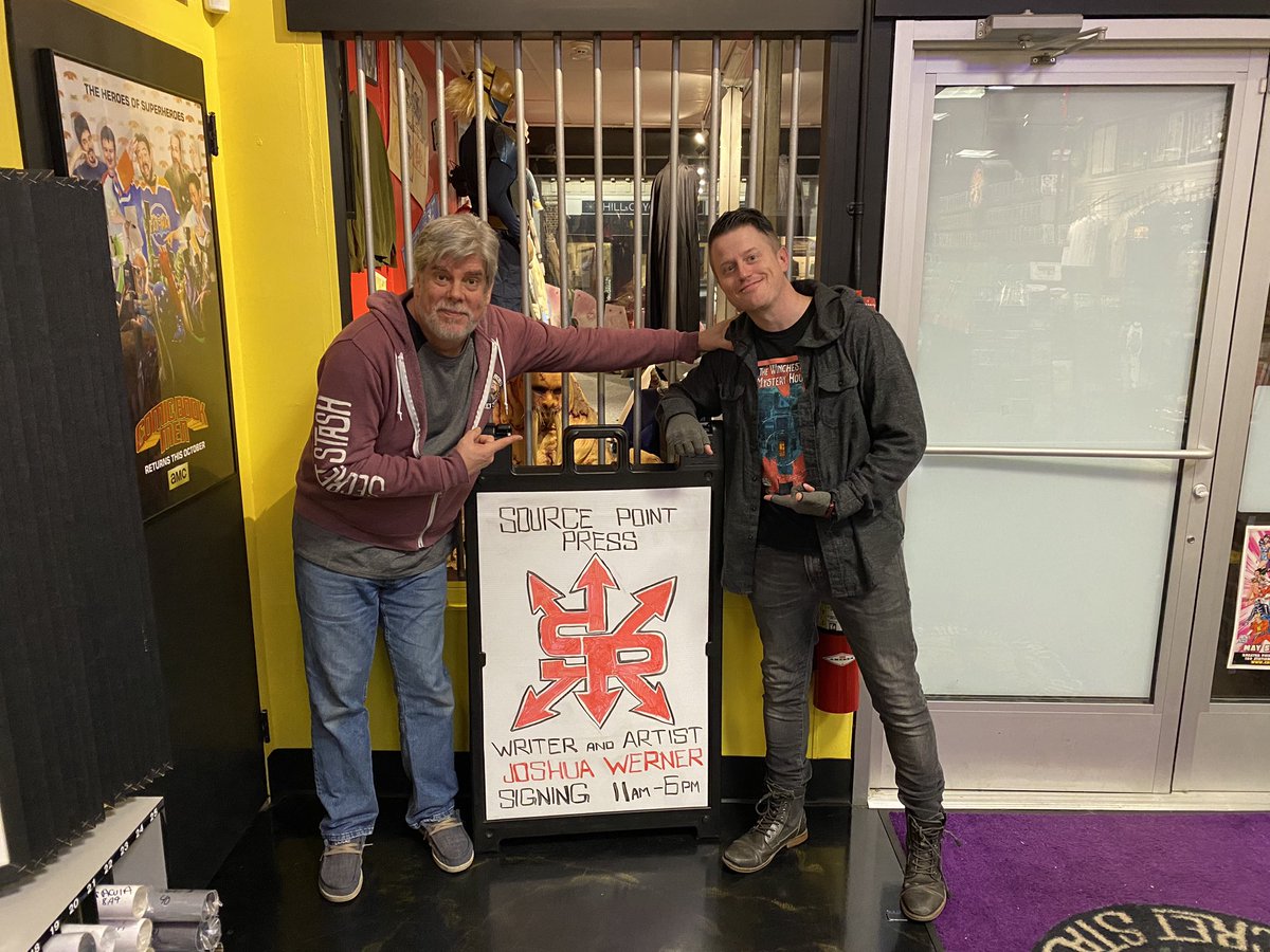 SourcePtPress's tweet image. Check out the Travel segment of Episode 1 of The Source!
Get a peek inside @The_SecretStash and @SmodCinemas! 
youtu.be/oeWNcoTdYXo

#jayandsilentbob #kevinsmith #smodcastle #comicbooks #travel #nerd