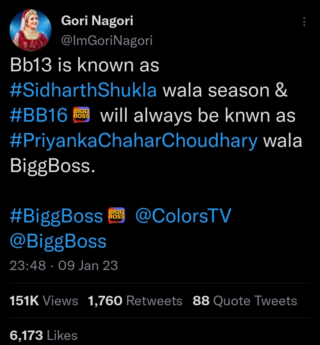 BiggBoss_Tak's tweet photo. I don't understand why here some of fans (plan by PR) create fake id of BB contestant (especially evicted celebs) &amp; try to portray that they are supporting so and so.

This season, Fake ID of celebs is being done by Priyanka’s PR &amp; this kind of PR work is👎👎. Grow up! https://t.co/zXcNRIiOFQ