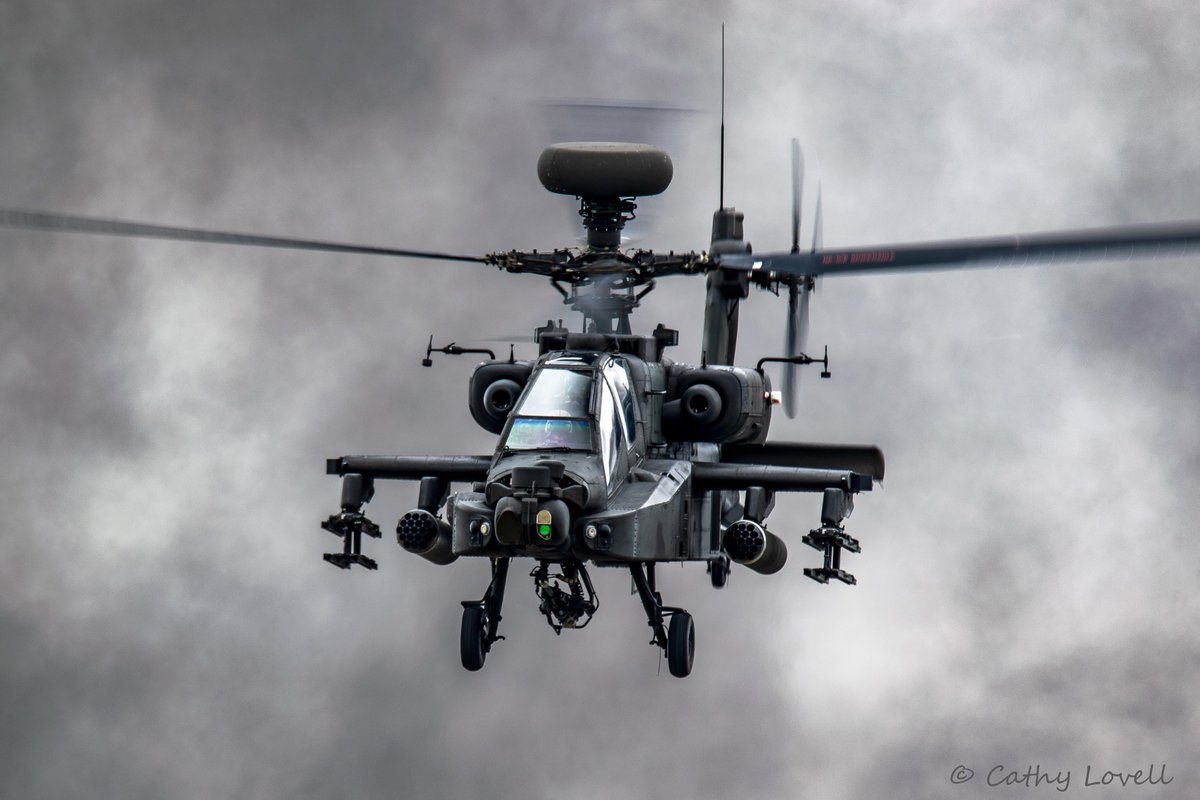 Apache at Yeovilton airshow 2019