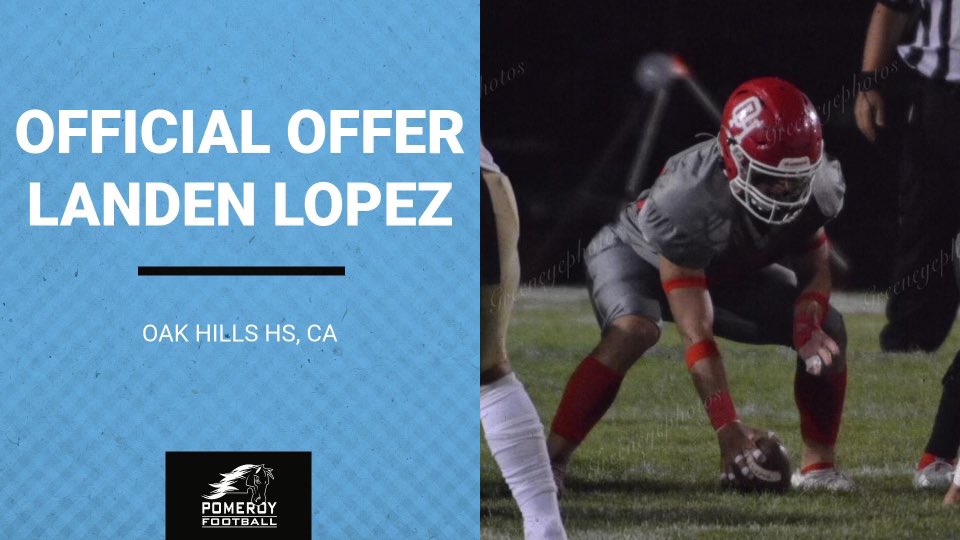 LandenLopez8's tweet image. After a great conversation with @GriffOlson8, I am beyond thankful for the opportunity to play at @SMWCSprintFB, thank you! #ComeToTheWoods #SMWC @coachmetty @NickMonica63 @rickroan65 @OakHillsFootba1