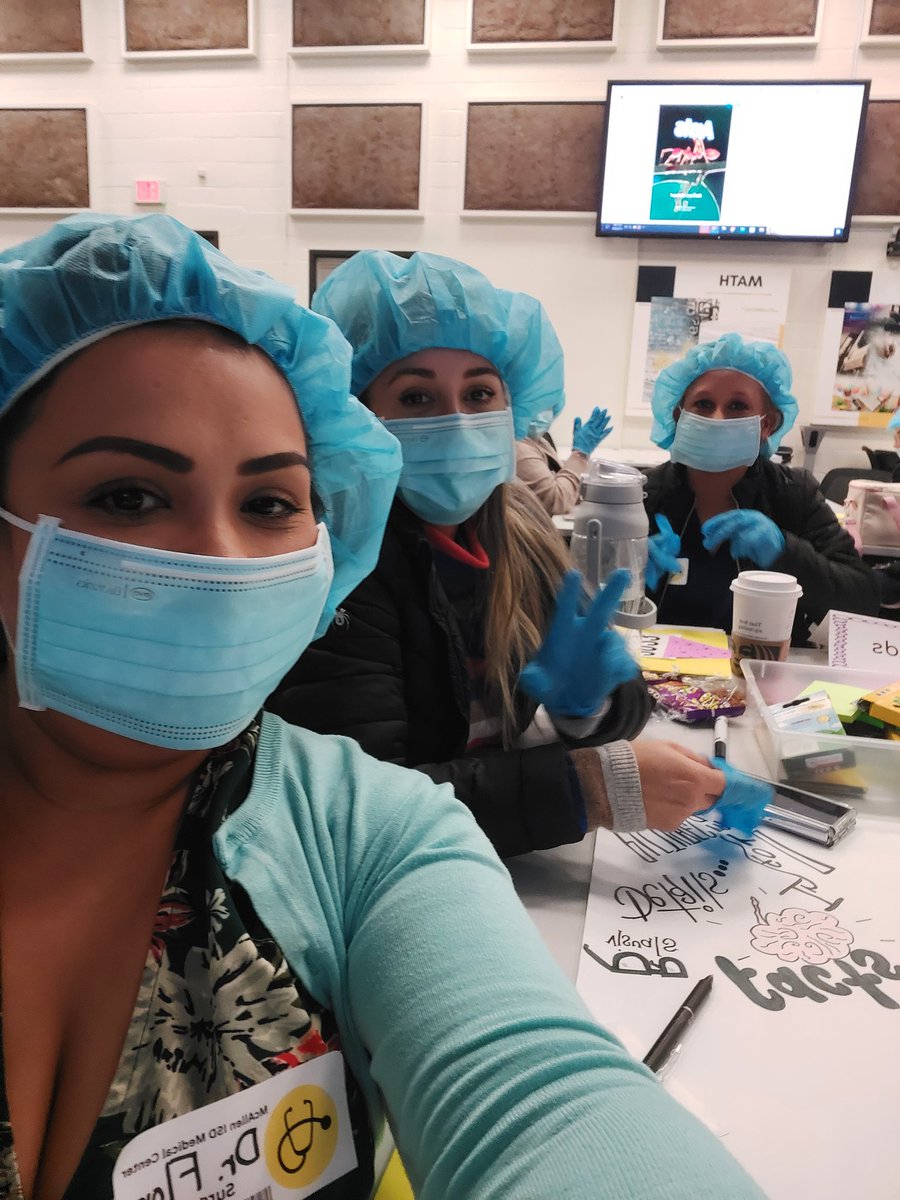 MrsJFlores1's tweet photo. Performing Text Feature Surgery today at McAllen ISD Reading rollout! #FieldsInspires #McallenISDELAR @FieldsFalcons @McAllenISD https://t.co/GzGo8LSZkM