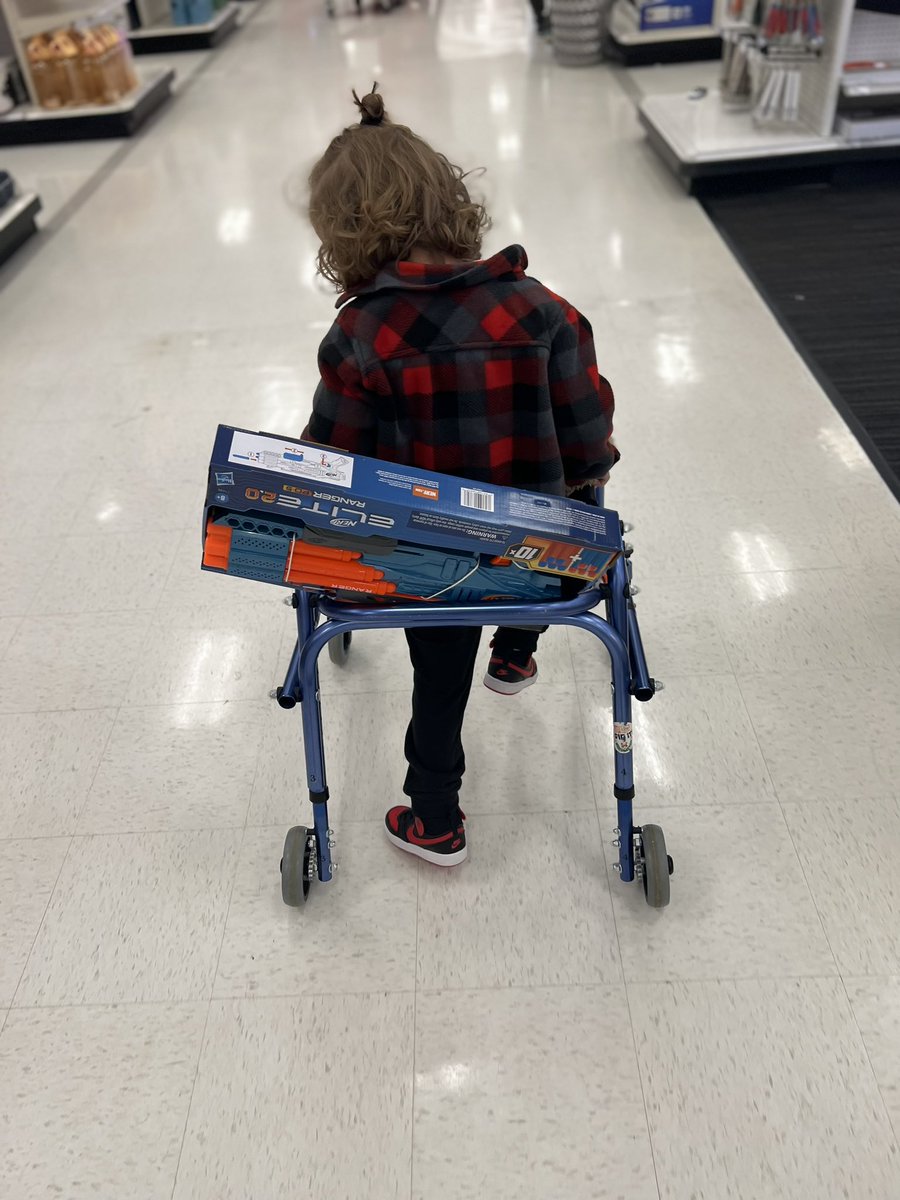 Jordydashorty88's tweet photo. Sometimes we have to spoil to get our walk on! #Coxiestrong #spg4 #nerf https://t.co/dLzGDnw72U