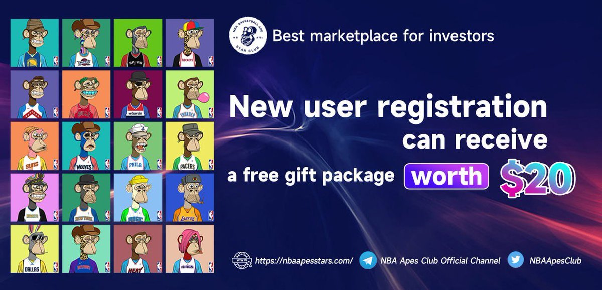 Ritu8803's tweet photo. NBA Ape Club. Get $20 free ❤️.

Official Twitter: https://t.co/bjMKmtz9g1
Official Telegram Group: https://t.co/lkeQ84gxQf
https://t.co/TMzukkM2lh https://t.co/J6XW9u98XR