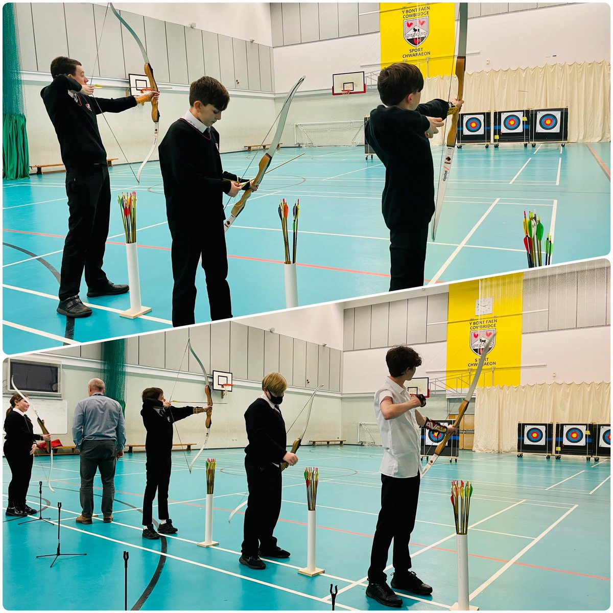 ccsarchery's tweet image. What a start to 2023! Archery Club is back @CowbridgeCS and we’re still working hard and smashing the golds! New Year’s resolution: Don’t miss! #2023goals #BlwyddynNewyddDda