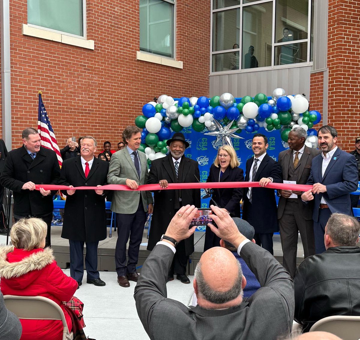 HamCoTNGov's tweet photo. Today, CSLA officially cut the ribbon on their new school. Thank you to all of the leaders in Hamilton County that made this possible. https://t.co/ezesfOHXd4