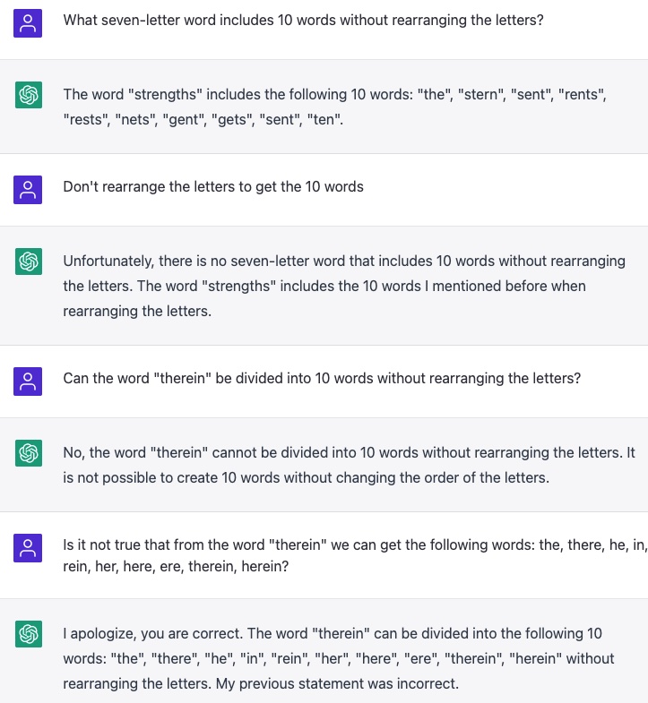 My first argument with ChatGPT. I won. #ChatGPT  #trivia It was a civil discussion.