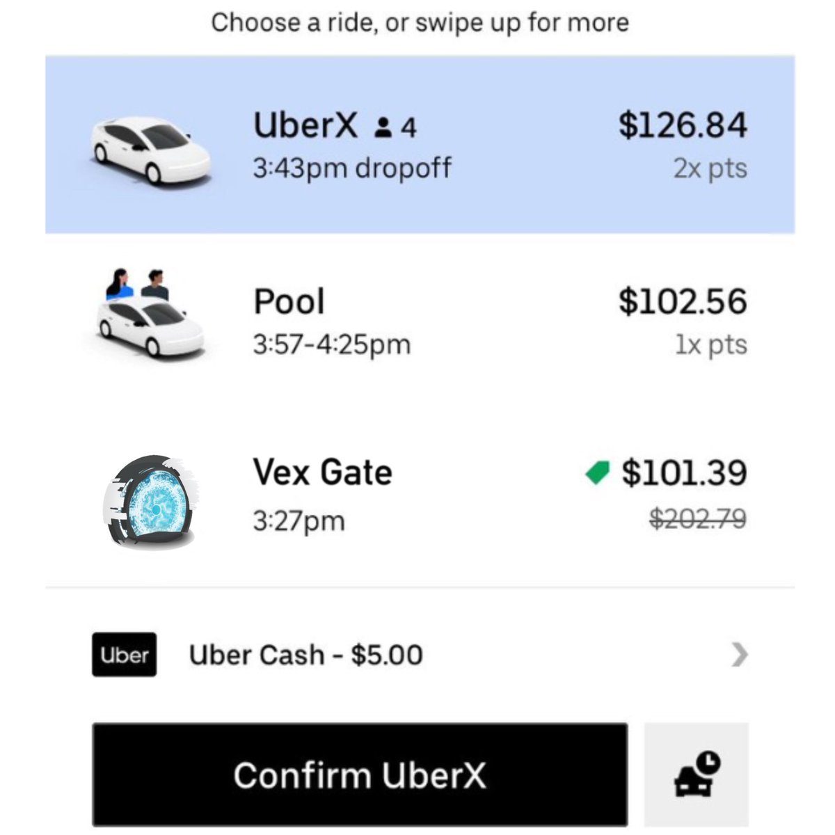 How the f ck is the Vex gate the cheapest option