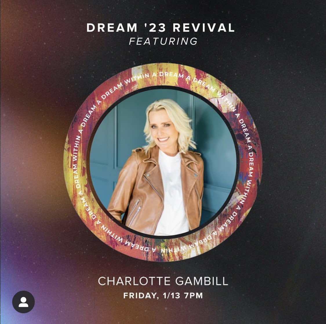 first night of revival? wow! thanks @alberttate it’s night two and @CharlGambill is in the house! #Dream23 doors open at 6:30 pm. @NCC NCC.re/revival