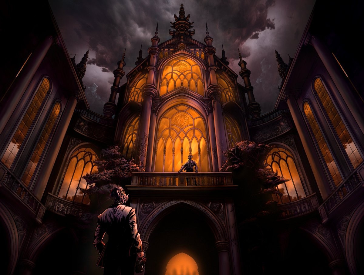 “Clouds gathered over the courtyard of Alderman’s Manor. Would the City’s oldest family honour its Oath or side with Darkfang’s ambitions? All would be revealed…”